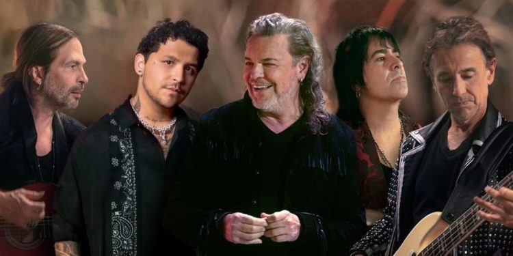 Christian Nodal y Maná siguen arrasando con su colaboración «TE LLORE UN RIO»