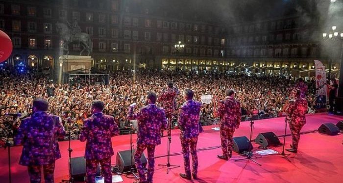 La Banda El Recodo conquistó Madrid.