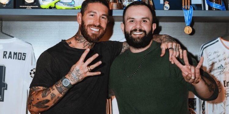 ¿Sergio Ramos en el Regional Mexicano? Se rumora que prepara una Canción con Carín León