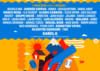 Karol G, Sebastián Yatra y Miguel Bosé convierten la música en ayuda para Colombia