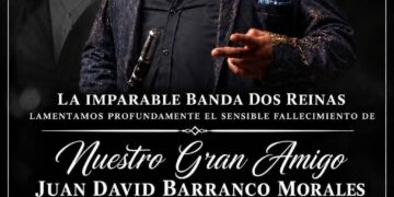 Muere Juan David Barranco, músico de La Imparable Banda Dos Reinas, en explosión